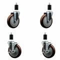 Service Caster Assure Parts 190WTCPK4 Replacement Caster Set, 4PK ASS-EX20S514-PPUB-MRN-2-TLB-2-112